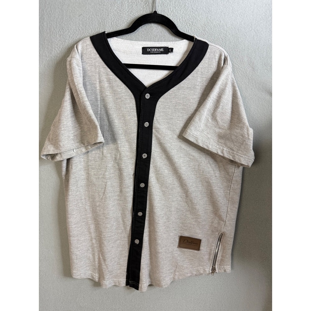 DCSDFAME Los Angeles Baseball Jersey Men's Large‎ Short Sleeve